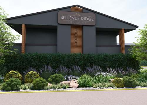 rendering of Bellevue Ridge Apartments in Bellevue, Washington
