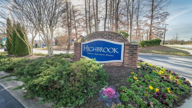 Front entry at Highbrook in High Point, North Carolina