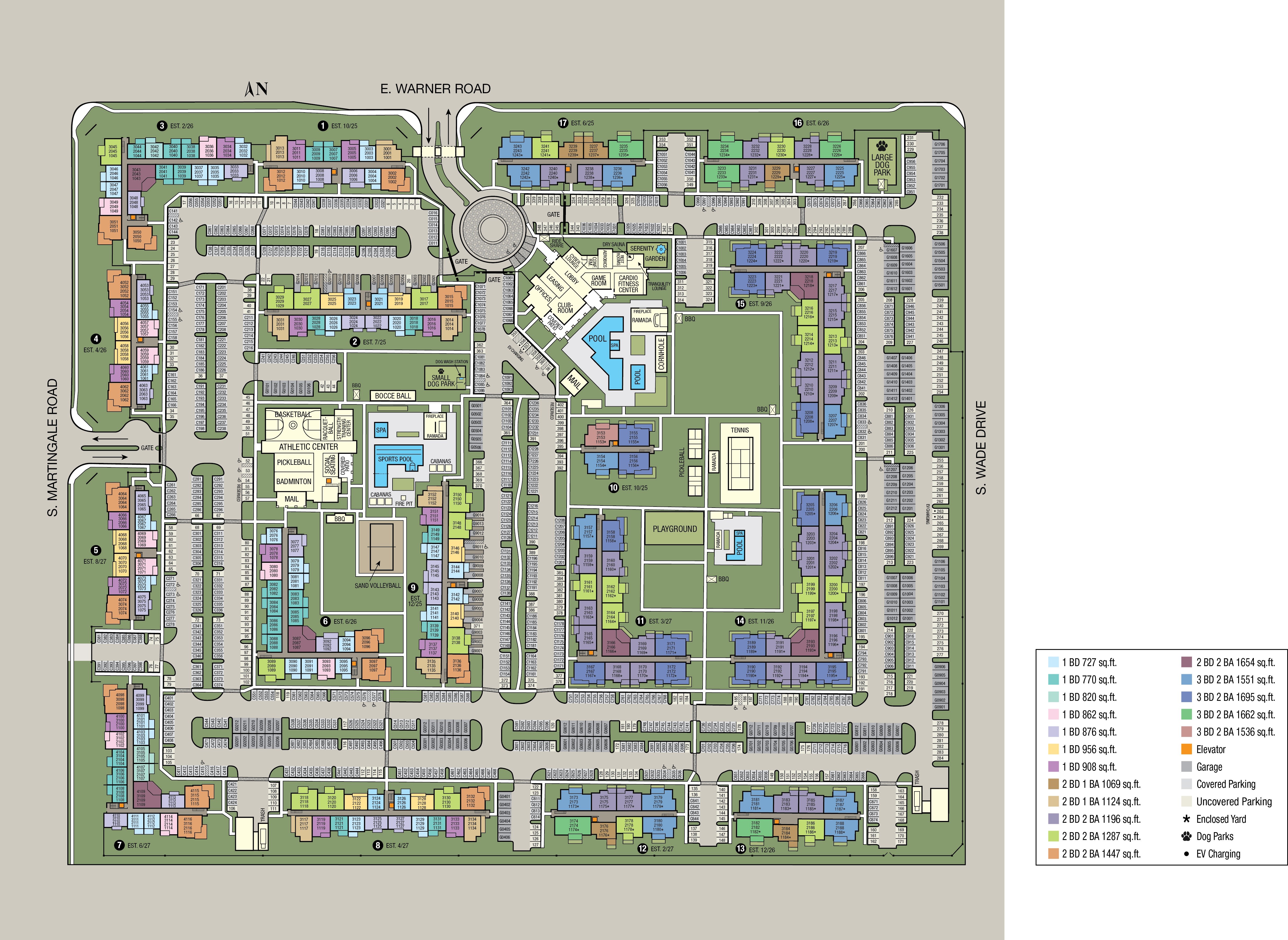 Tuscany at Gabriella Point Site Map at Tuscany at Gabriella Pointe, Gilbert, Arizona