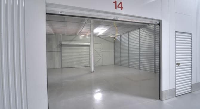 Spacious units at Atlantic Self Storage in Charlotte, North Carolina