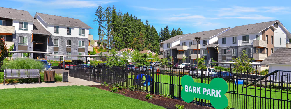 A manicured park at Ambrose in Bremerton, Washington