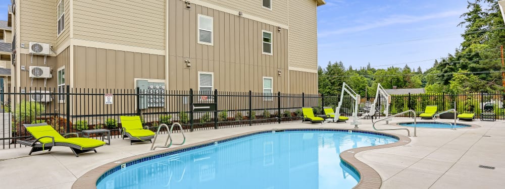 Pool and Spa at Haven Hills in Vancouver, Washington