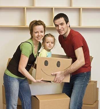 A family packing at All Secure Storage in Yorkton, Saskatchewan