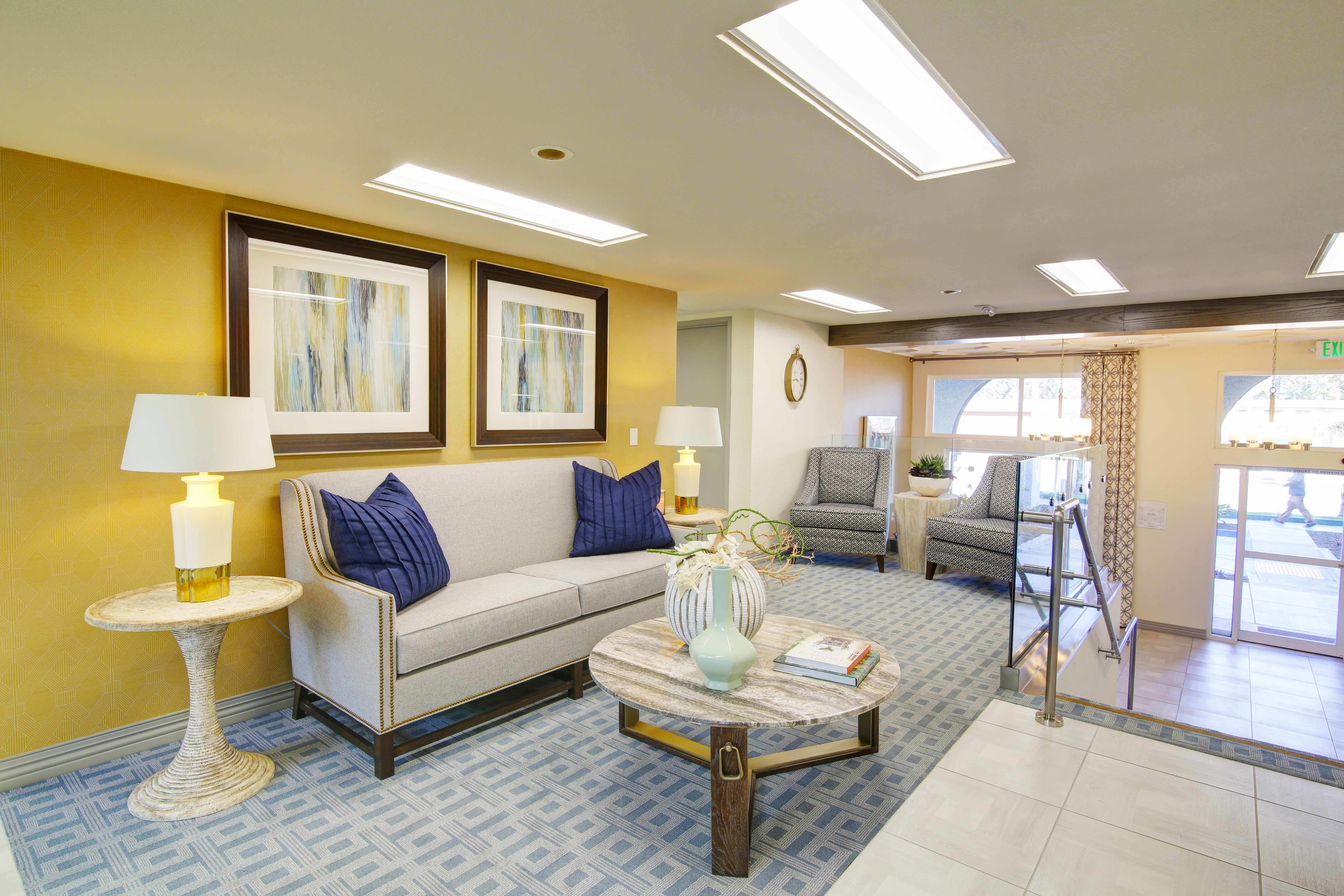 Our community at the senior living facility in Costa Mesa