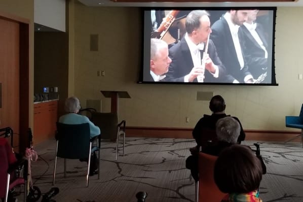 Berliner Philharmoniker Concert on video at All Seasons Birmingham in Birmingham, Michigan