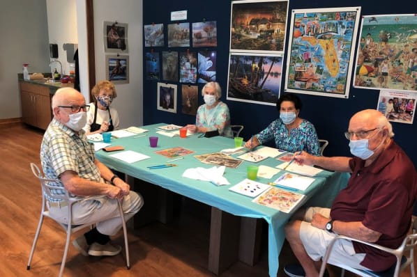 Art Class with Monique Olsen at All Seasons Naples in Naples, Florida