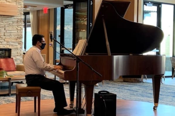 Musical Performance by Pianist Jose Solorzano at All Seasons Oro Valley in Oro Valley, Arizona