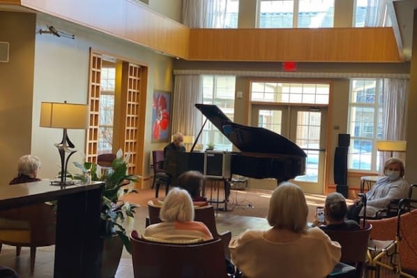 Outstanding Piano Concert by Sasha Burshstein at All Seasons West Bloomfield in West Bloomfield, Michigan