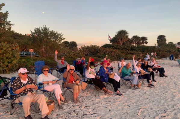 ASNA - Sunset Picnic on the Beach at All Seasons Naples in Naples, Florida