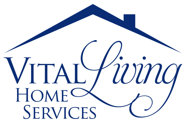 Vital living home services logo at The Foothills Retirement Community in Easley, South Carolina