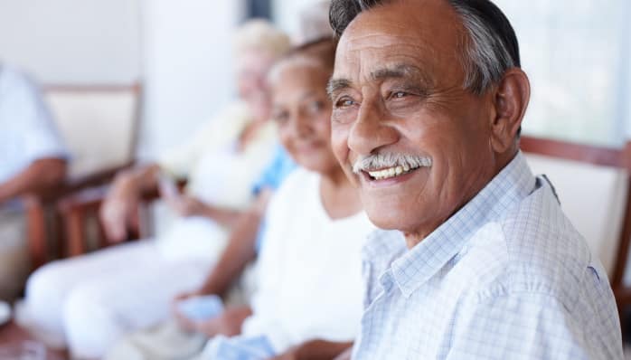 The Reserve at Mills Farm memory care resident