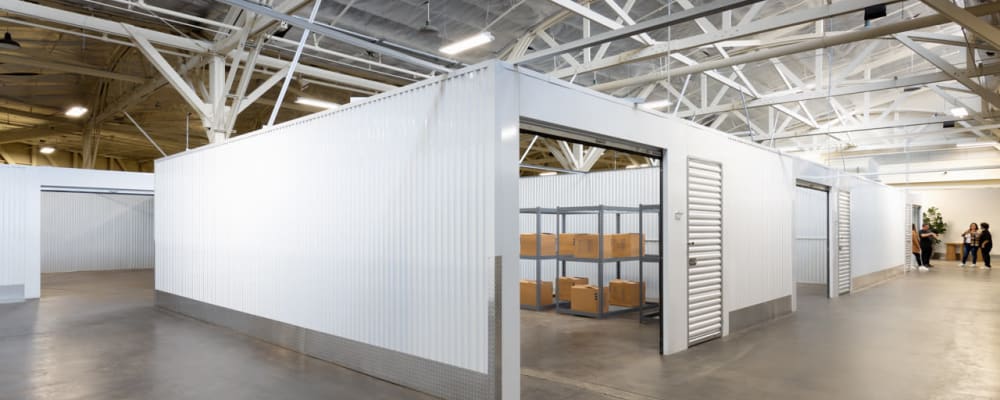 Rendering of small warehouse space at  FlexHQ in Los Angeles, California