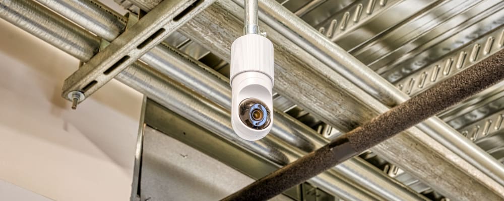 image of security camera at Golden State Storage Santa Fe Springs location