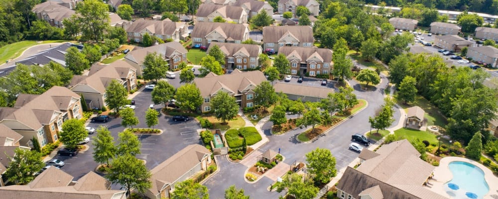 Ariel view of community at Ballantyne Commons of Augusta in Augusta, Georgia