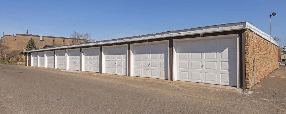 Garage at Fountain Terrace in New Brighton, Minnesota
