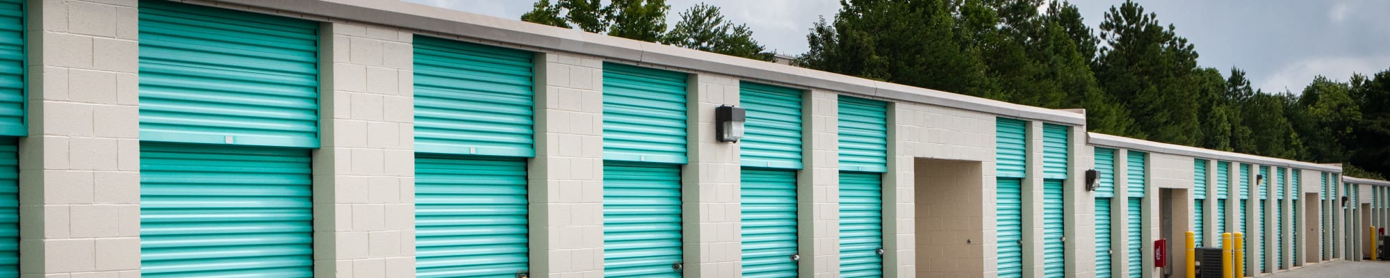 Climate-controlled storage at AAA Self Storage at Landmark Center Blvd in Greensboro, North Carolina