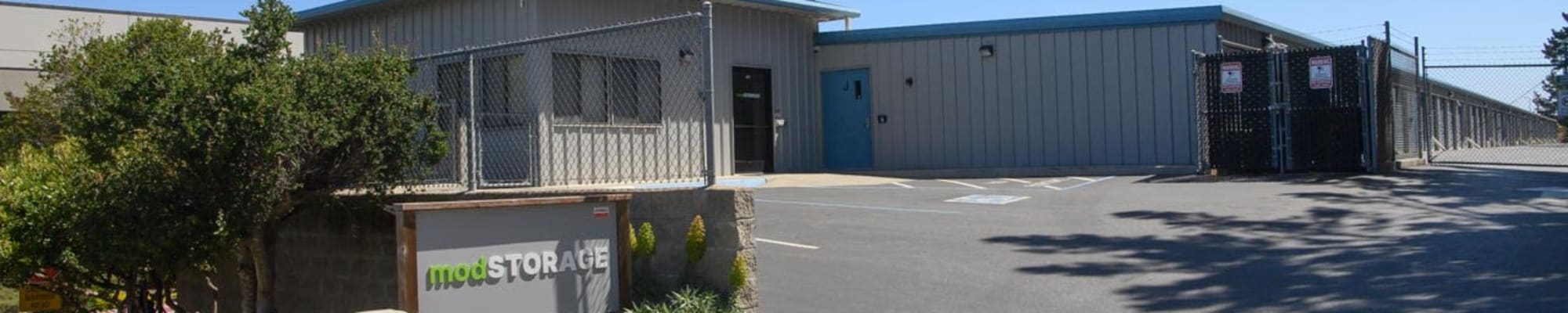 Self storage at modSTORAGE in Monterey, California