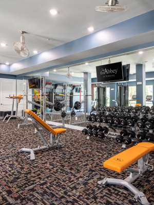 Fitness Center at The Abbey at Sonterra in San Antonio, Texas