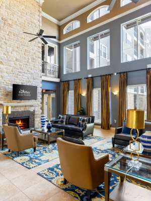 Clubhouse at The Abbey on Lake Wyndemere in The Woodlands, Texas