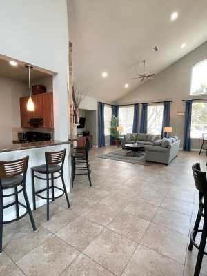 Clubhouse at The Abbey at Briar Forest in Houston, Texas