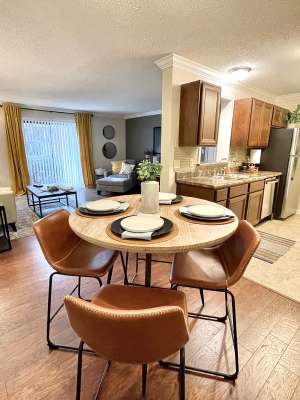 Spacious rooms at The Abbey at Riverchase in Hoover, Alabama