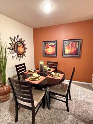 Dining room at The Abbey at Hightower