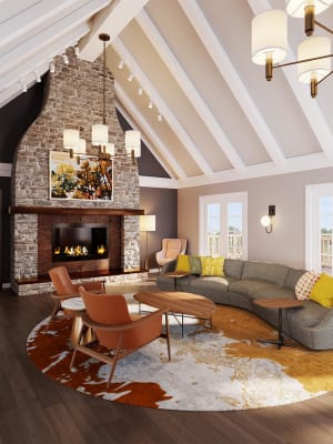 Clubhouse new rendering at The Addison in North Wales, Pennsylvania