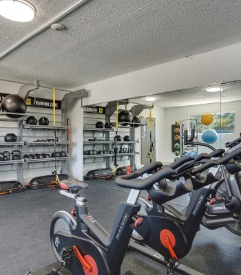 Fitness center at Marina's Edge Apartment Homes in Sparks, Nevada