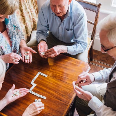 Games at Seven Hills Senior Living in Saint Paul, Minnesota