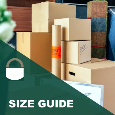 Lock It Up Self Storage size guide