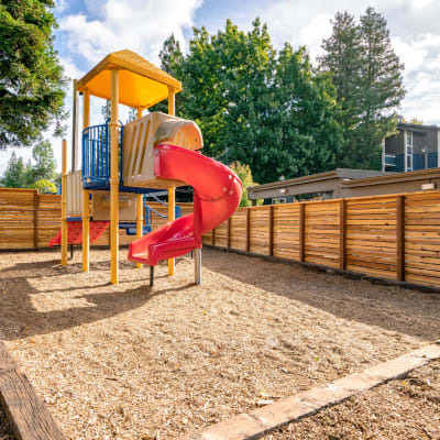 Onsite playground at Terra Martinez in Martinez, California