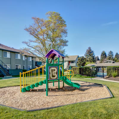 Community playground at Vue Fremont in Fremont, California