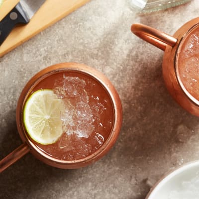 Cups of refreshing lemonade at Sofi Berryessa in San Jose, California