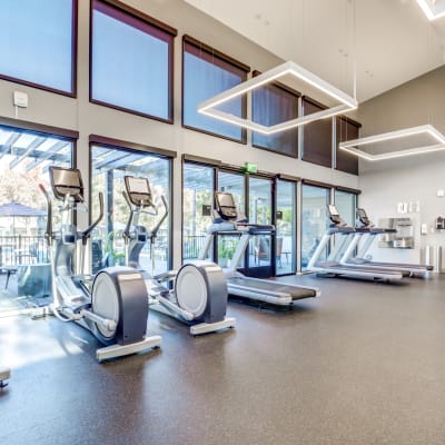 Cardio Area in Fitness Center at Sofi Waterford Park