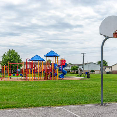 Playground at Willoughby Bay in Norfolk, Virginia