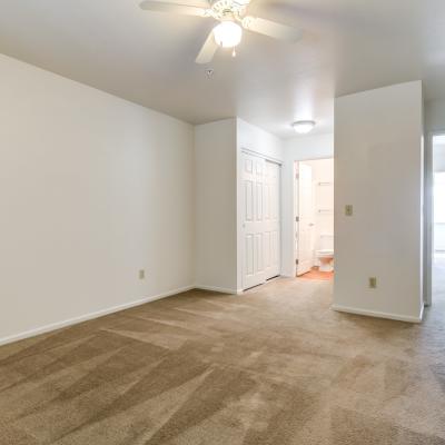 bedroom at Del Mar I in Oceanside, California