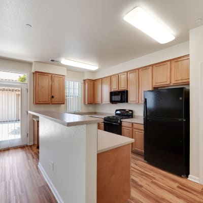 Fully equipped kitchens at Catalina Heights in Camarillo, California