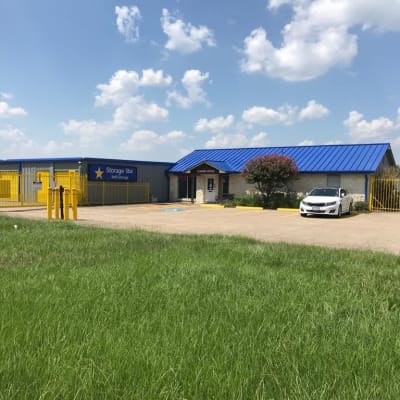 The leasing office at Storage Star Tomball in Tomball, Texas