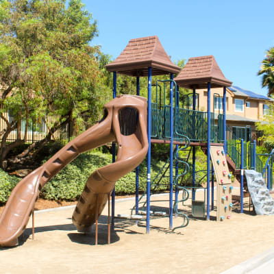 a playground at Lofgren Terrace in Chula Vista, California