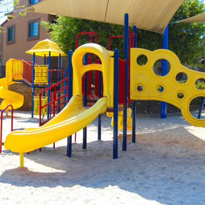 a playground at Eucalyptus Ridge in Lakeside, California