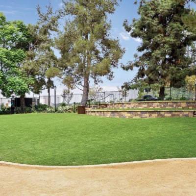 Huge lawn area at Sofi Ocean Hills in Oceanside, California