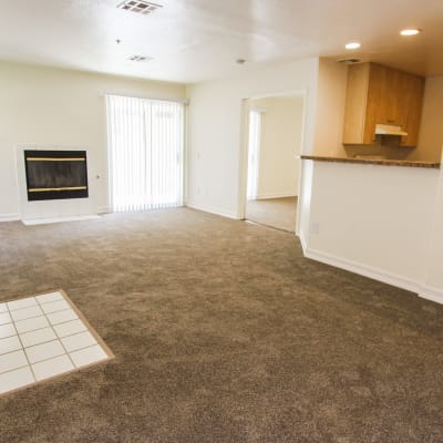 an open floor plan at River Place in Lakeside, California