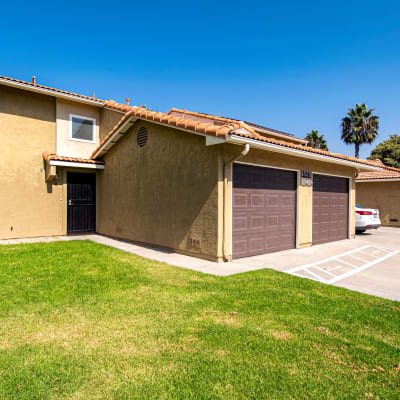 A garage at Silver Strand II in Coronado, California