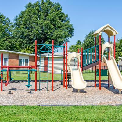 a playground at Norwich Manor in Norfolk, Virginia