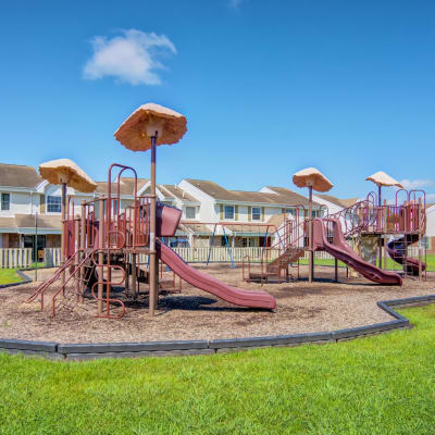 A playground for children at Ben Moreell in Norfolk, Virginia