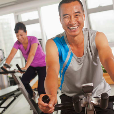 residents working out at Sandpiper Crescent in Virginia Beach, Virginia