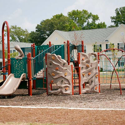 a fun playset at The Village at New Gosport in Portsmouth, Virginia
