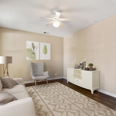 comfortable living spaces at Riverview Village in Indian Head, Maryland
