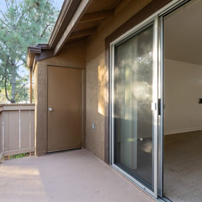 a comfortable floor plan at Terrace View Villas in San Diego, California