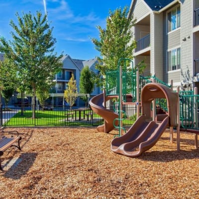 Playground for kids at The Jones in Hillsboro, Oregon